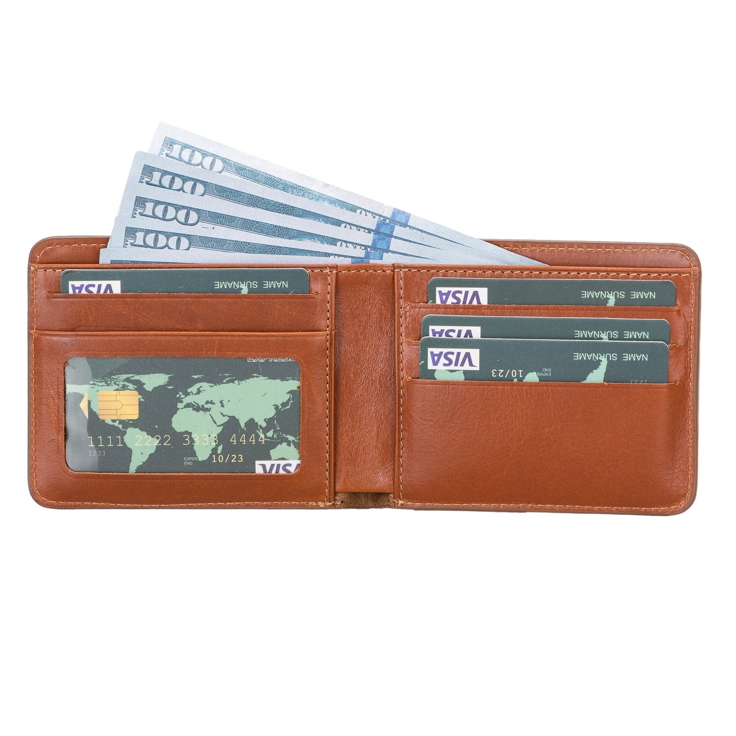 Arvada Handmade Bifold Leather Men Wallet - Concordia Style Boutique