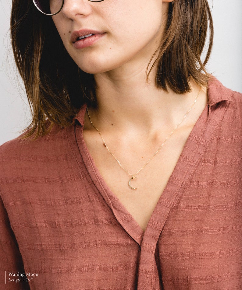 MOON PHASE NECKLACE - Concordia Style Boutique