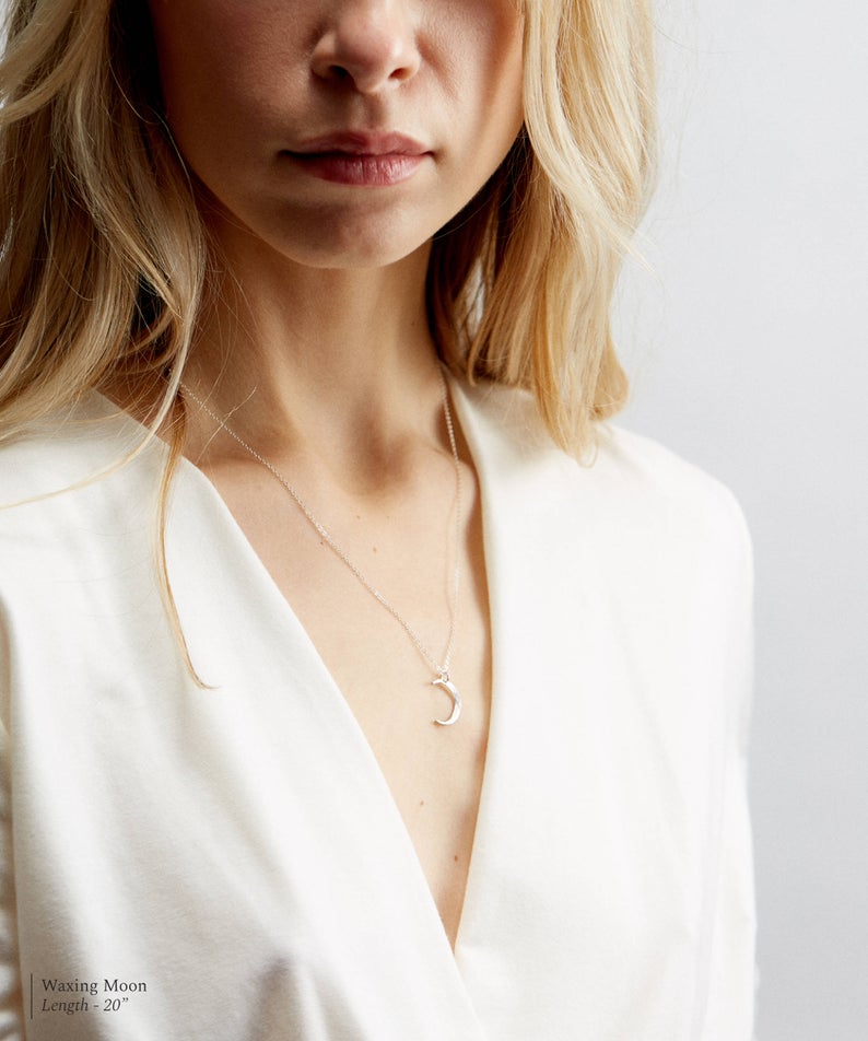 MOON PHASE NECKLACE - Concordia Style Boutique