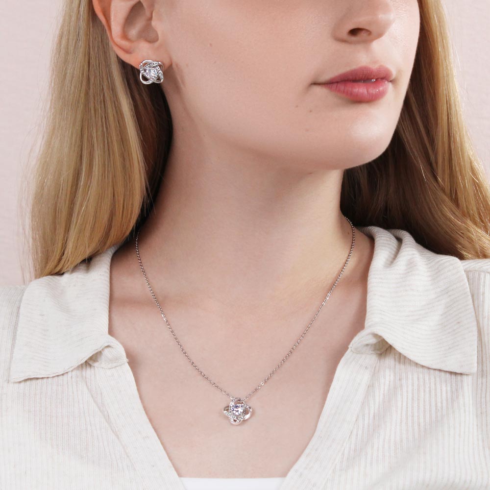 Obey - Love Knot - Premium Jewelry from ShineOn Fulfillment - Just $79.95! Shop now at Concordia Style Boutique