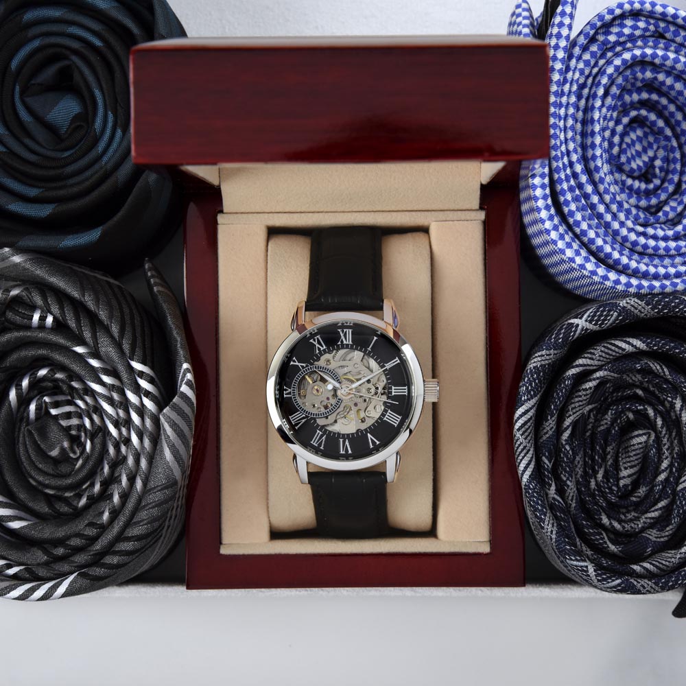 Openwork Watch - "Our Time is Short" AKA "Running out of Time" - Premium Watches from Concordia Style Boutique - Just $92.23! Shop now at Concordia Style Boutique