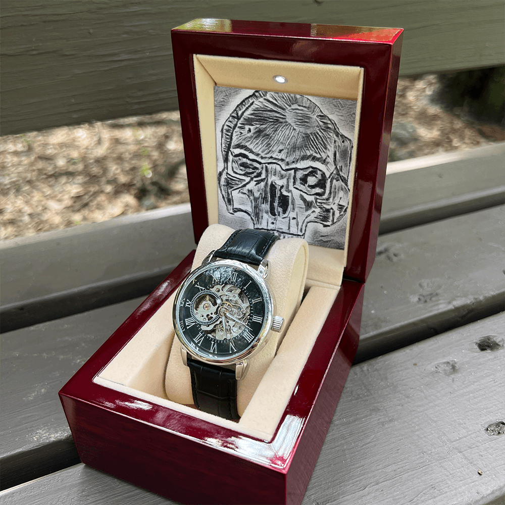 Openwork Watch - "Our Time is Short" AKA "Running out of Time" - Premium Watches from Concordia Style Boutique - Just $92.23! Shop now at Concordia Style Boutique