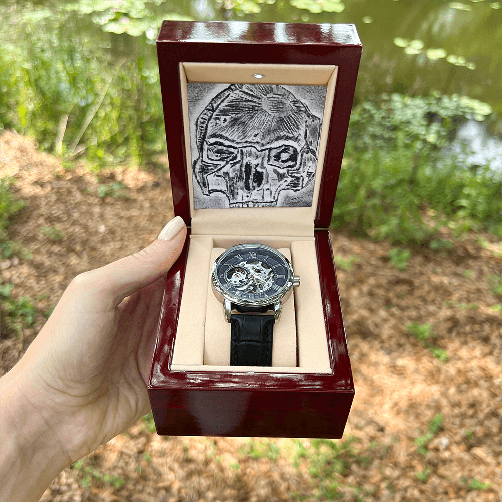 Openwork Watch - "Our Time is Short" AKA "Running out of Time" - Premium Watches from Concordia Style Boutique - Just $92.23! Shop now at Concordia Style Boutique