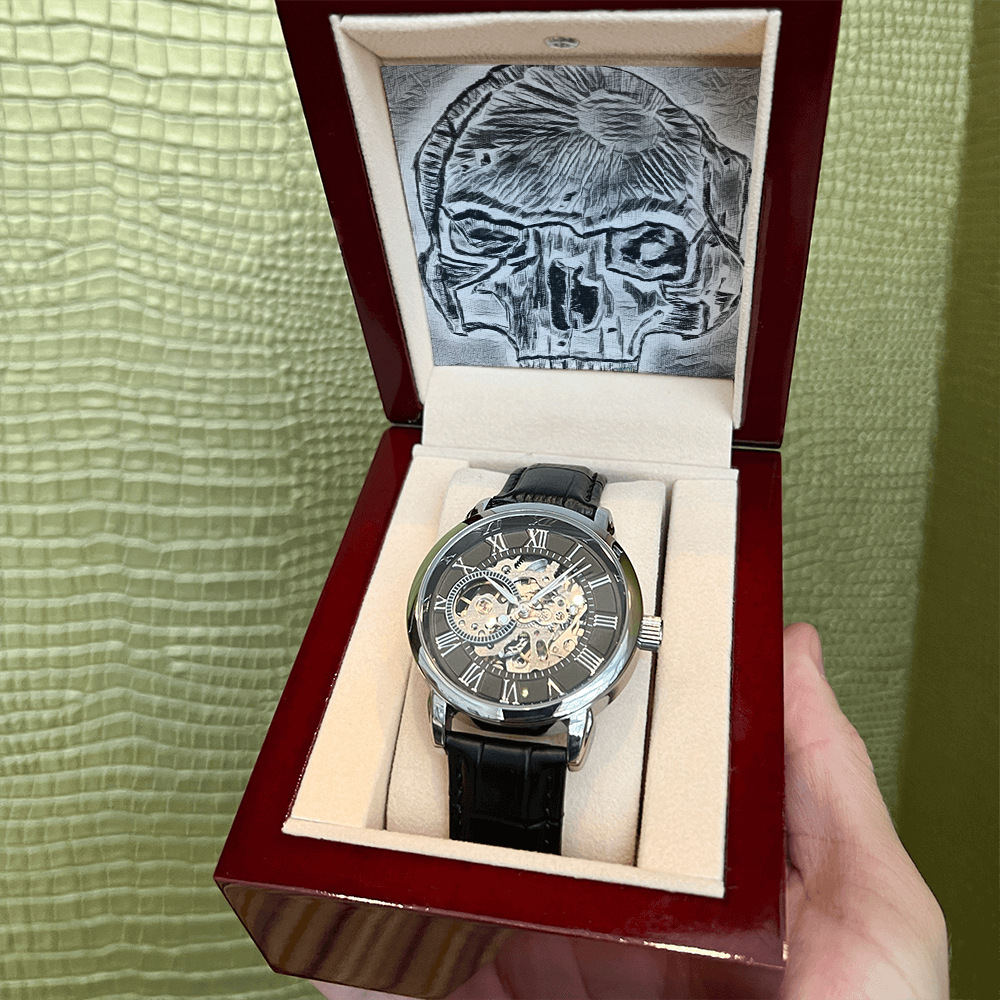 Openwork Watch - "Our Time is Short" AKA "Running out of Time" - Premium Watches from Concordia Style Boutique - Just $120.23! Shop now at Concordia Style Boutique