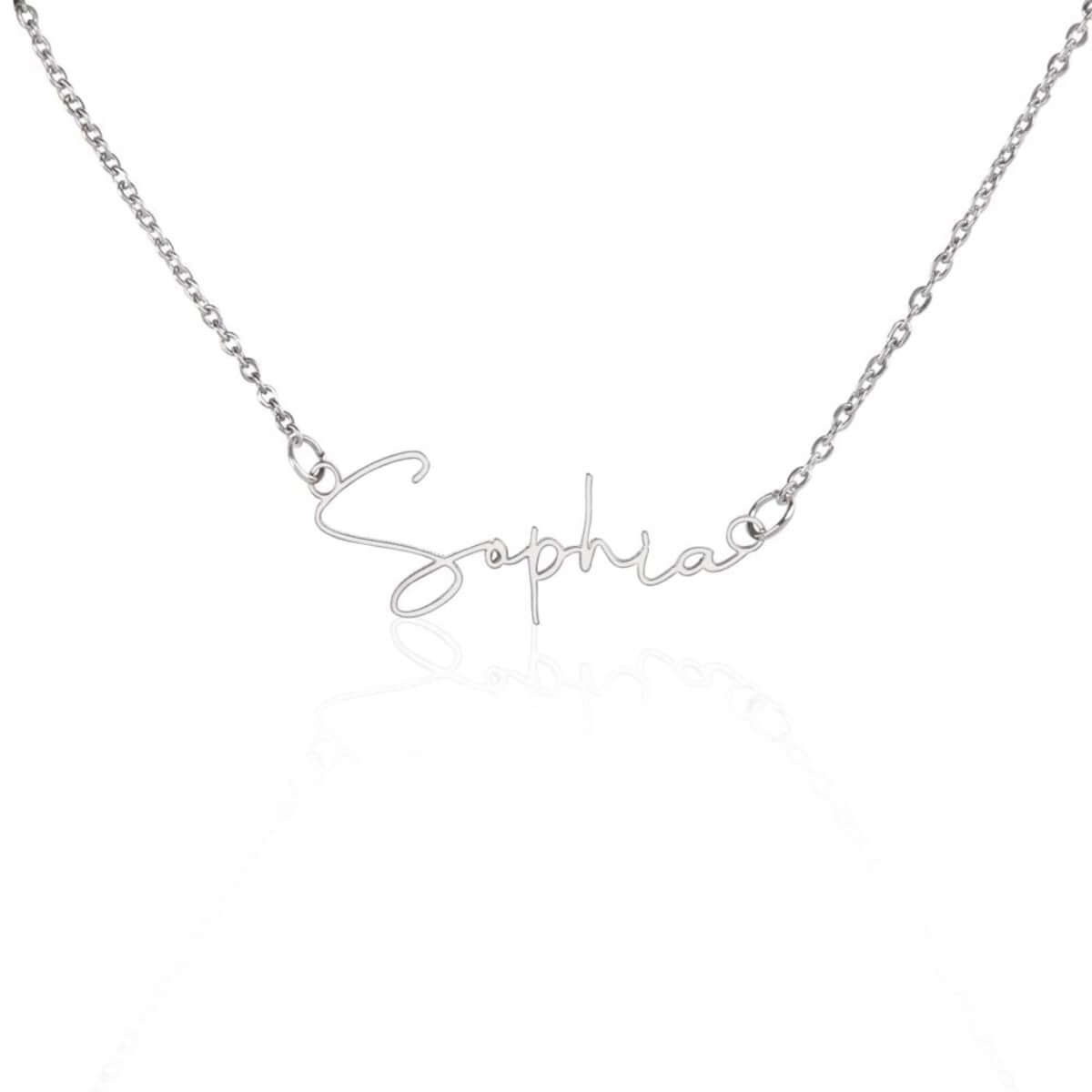 TrueScript Signature Necklace