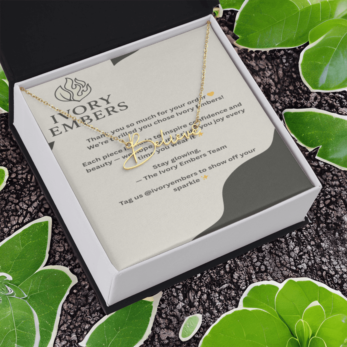 TrueScript Signature Necklace