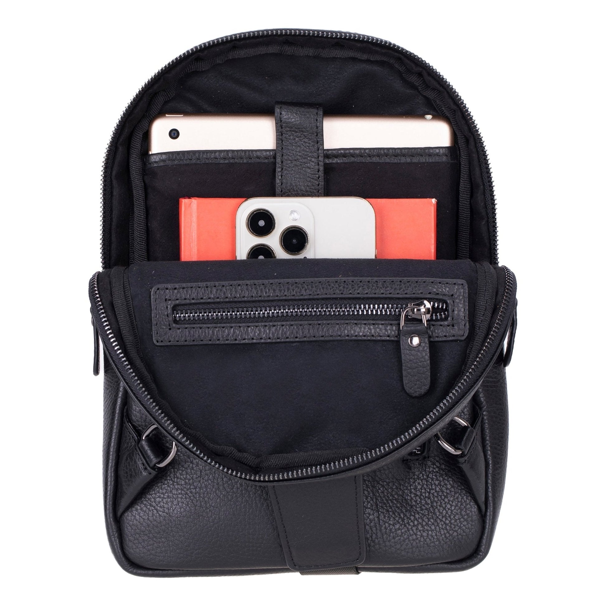 Athens Unisex Leather Cross Bag - Concordia Style Boutique