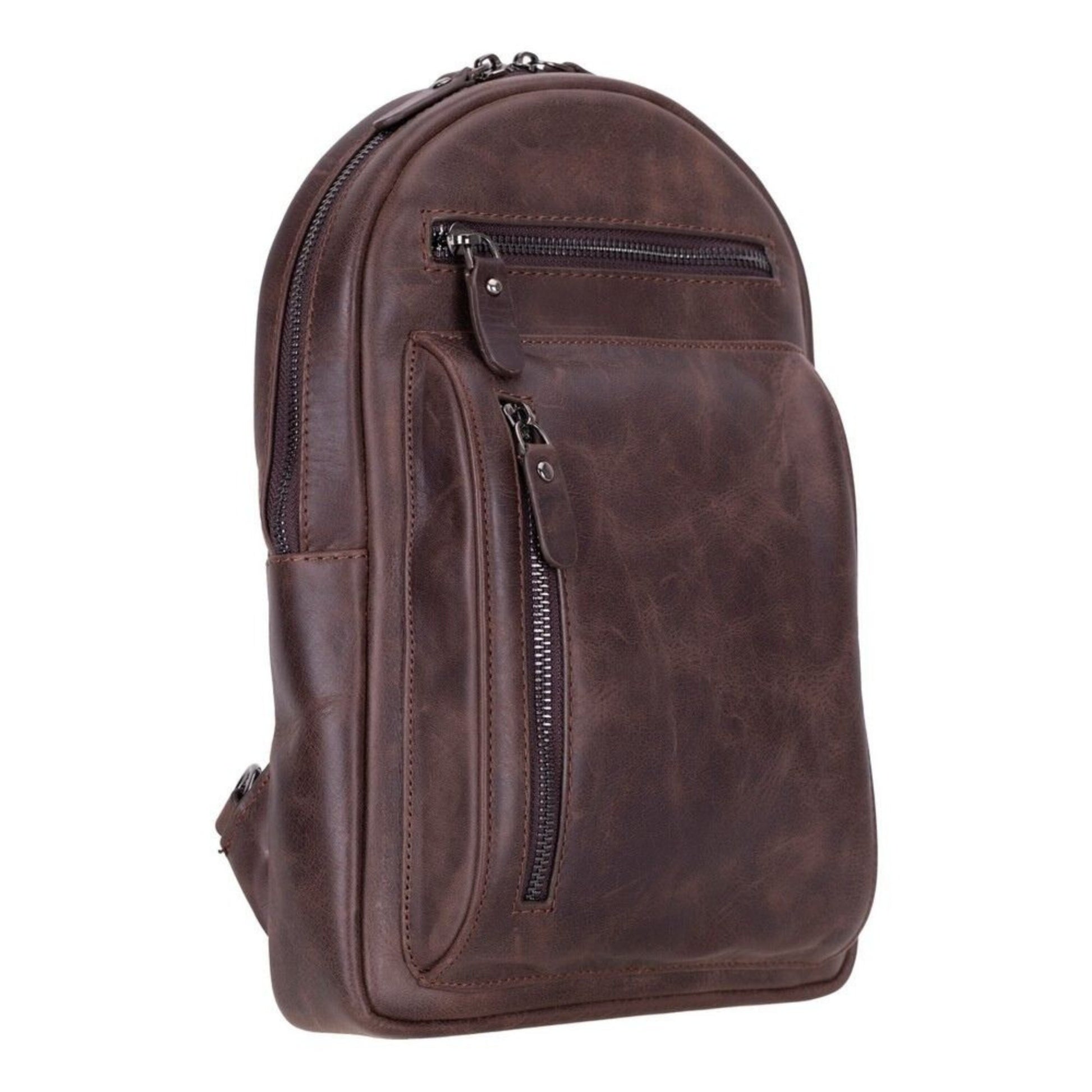 Athens Unisex Leather Cross Bag - Concordia Style Boutique