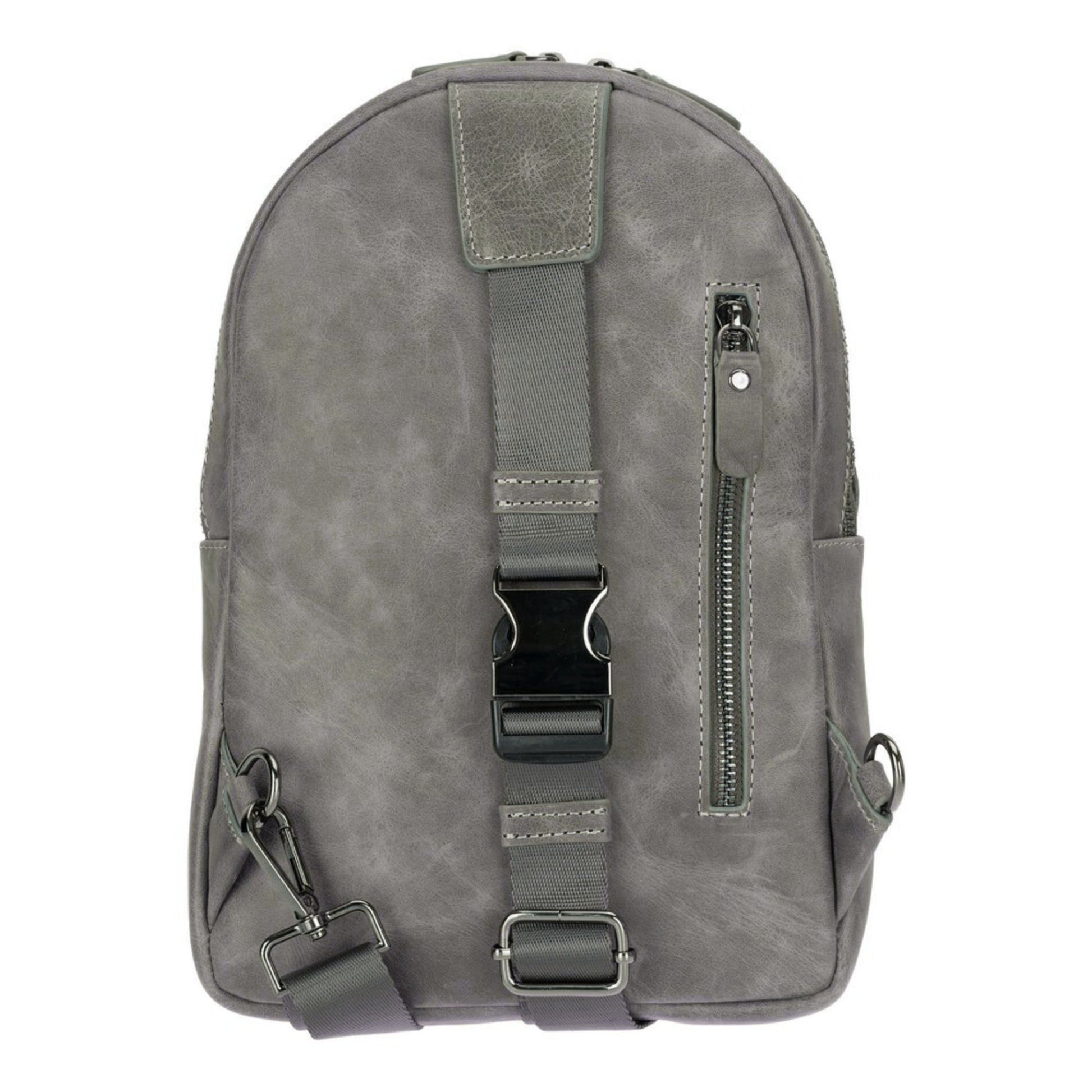 Athens Unisex Leather Cross Bag - Concordia Style Boutique