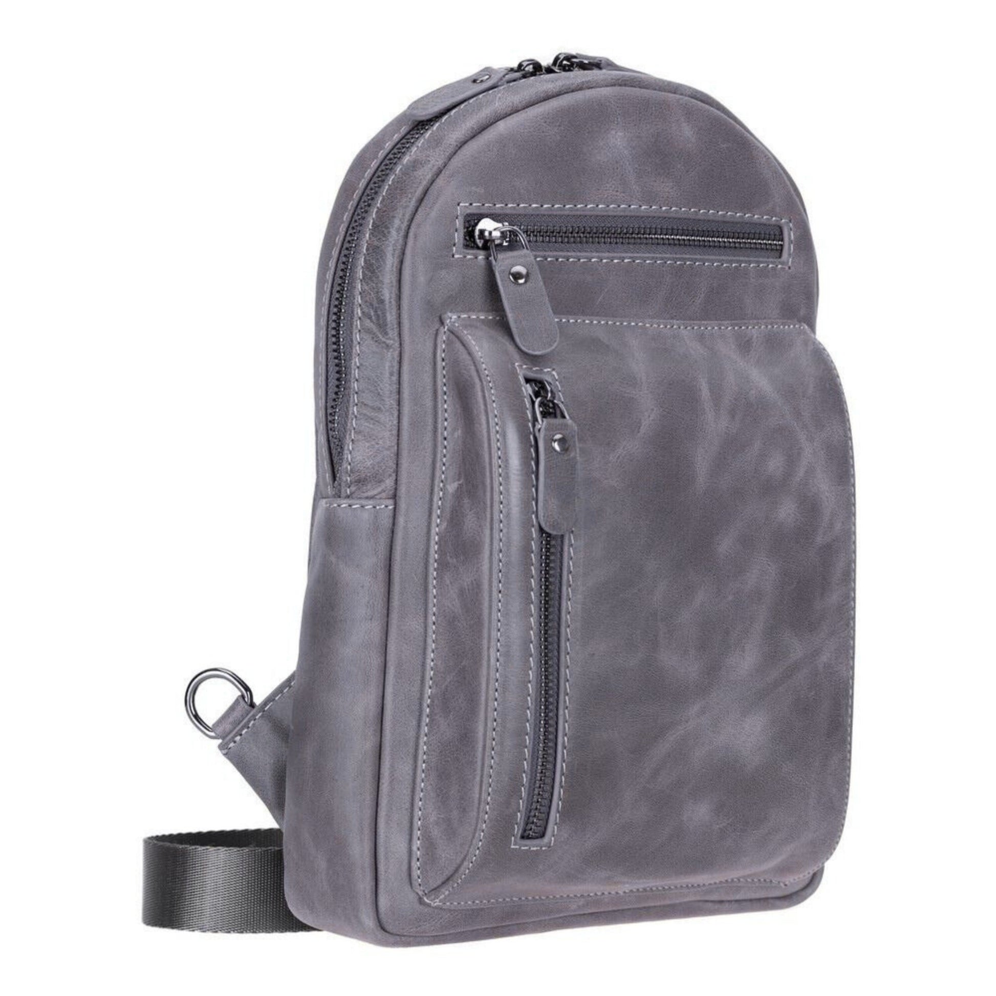 Athens Unisex Leather Cross Bag - Concordia Style Boutique