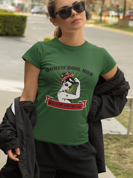 Homeschool Mom, Not For The Weak Women's Relaxed T-Shirt - Concordia Style Boutique