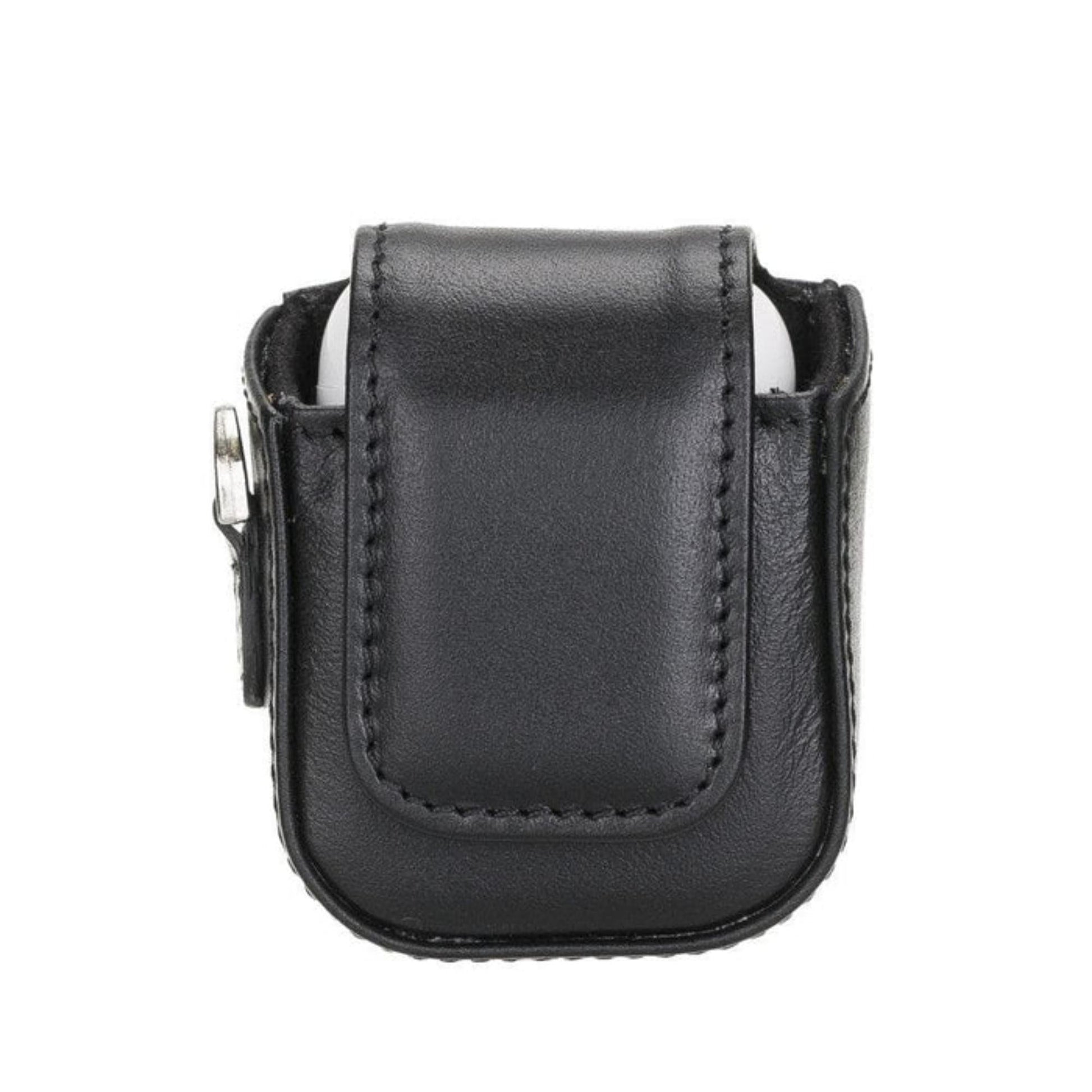 Aurora Luxury Leather AirPods Case with Attached Wrist Strap - Concordia Style Boutique