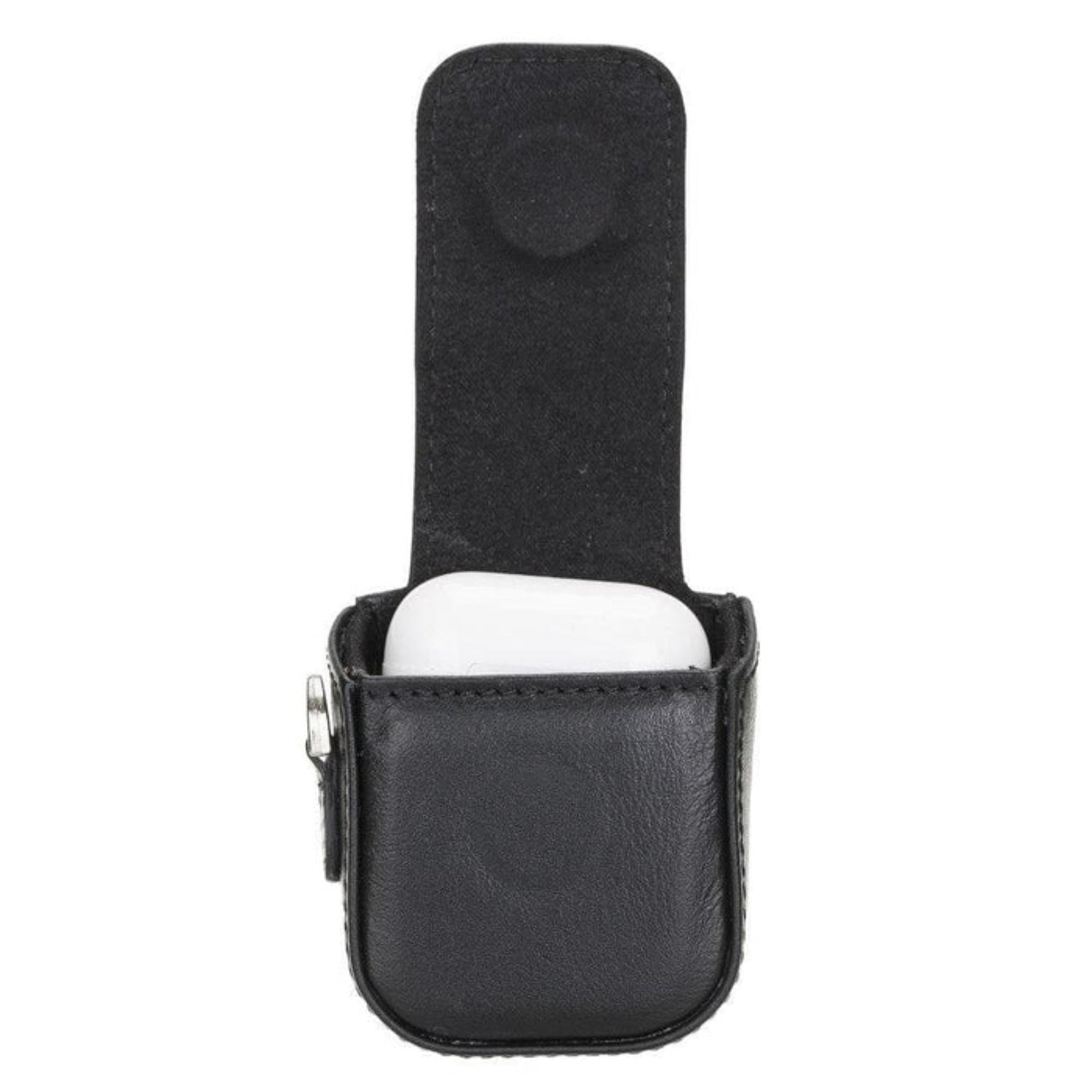 Aurora Luxury Leather AirPods Case with Attached Wrist Strap - Concordia Style Boutique