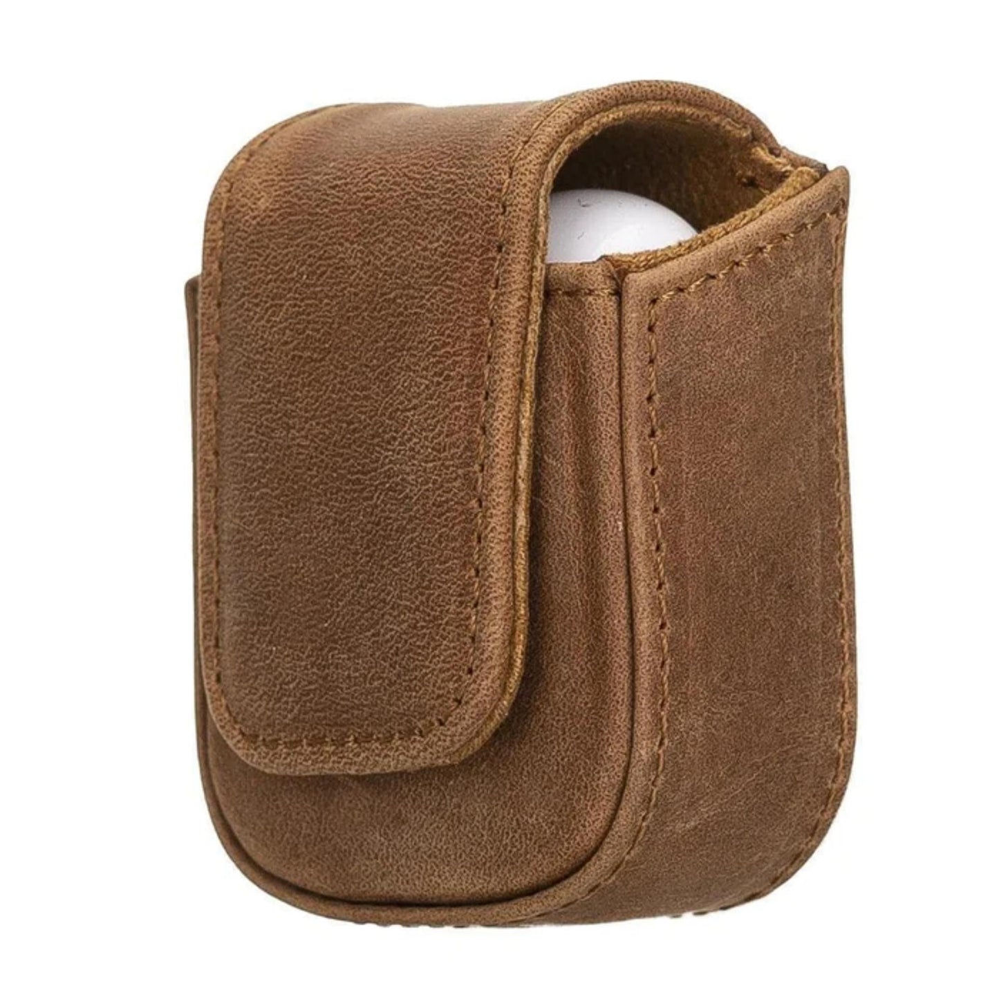 Aurora Luxury Leather AirPods Case with Attached Wrist Strap - Concordia Style Boutique