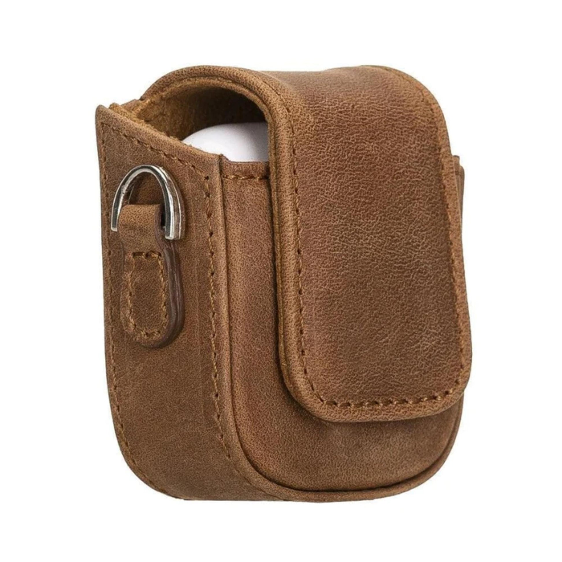 Aurora Luxury Leather AirPods Case with Attached Wrist Strap - Concordia Style Boutique
