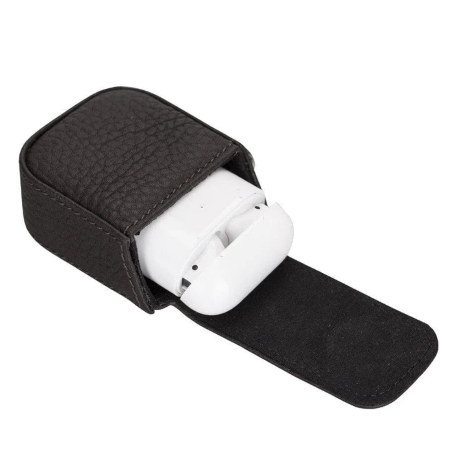 Aurora Luxury Leather AirPods Case with Attached Wrist Strap - Concordia Style Boutique