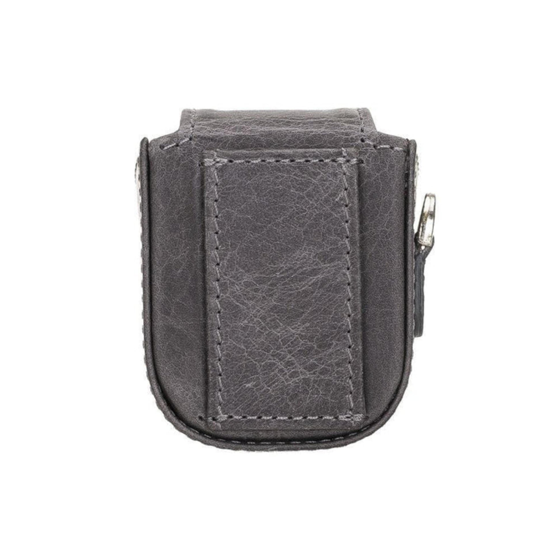 Aurora Luxury Leather AirPods Case with Attached Wrist Strap - Concordia Style Boutique