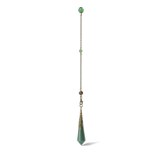 Aventurine Crystal Divination Pendulum - Concordia Style Boutique
