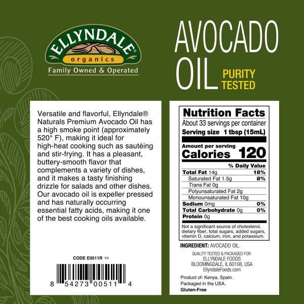 Avocado Cooking Oil - Concordia Style Boutique