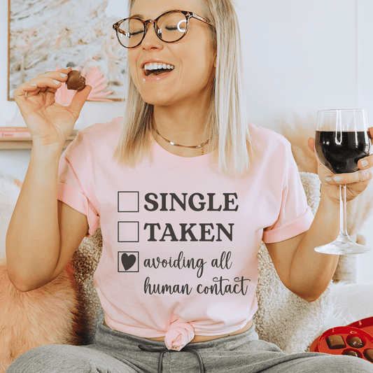 Avoiding All Human Contact Tee - Concordia Style Boutique