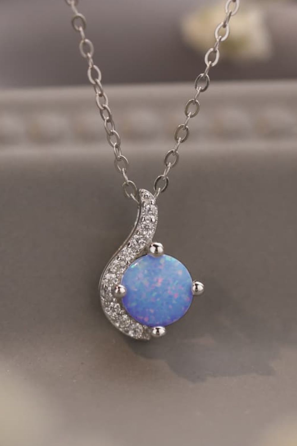 Sweet Beginnings Opal Pendant Necklace - Concordia Style Boutique