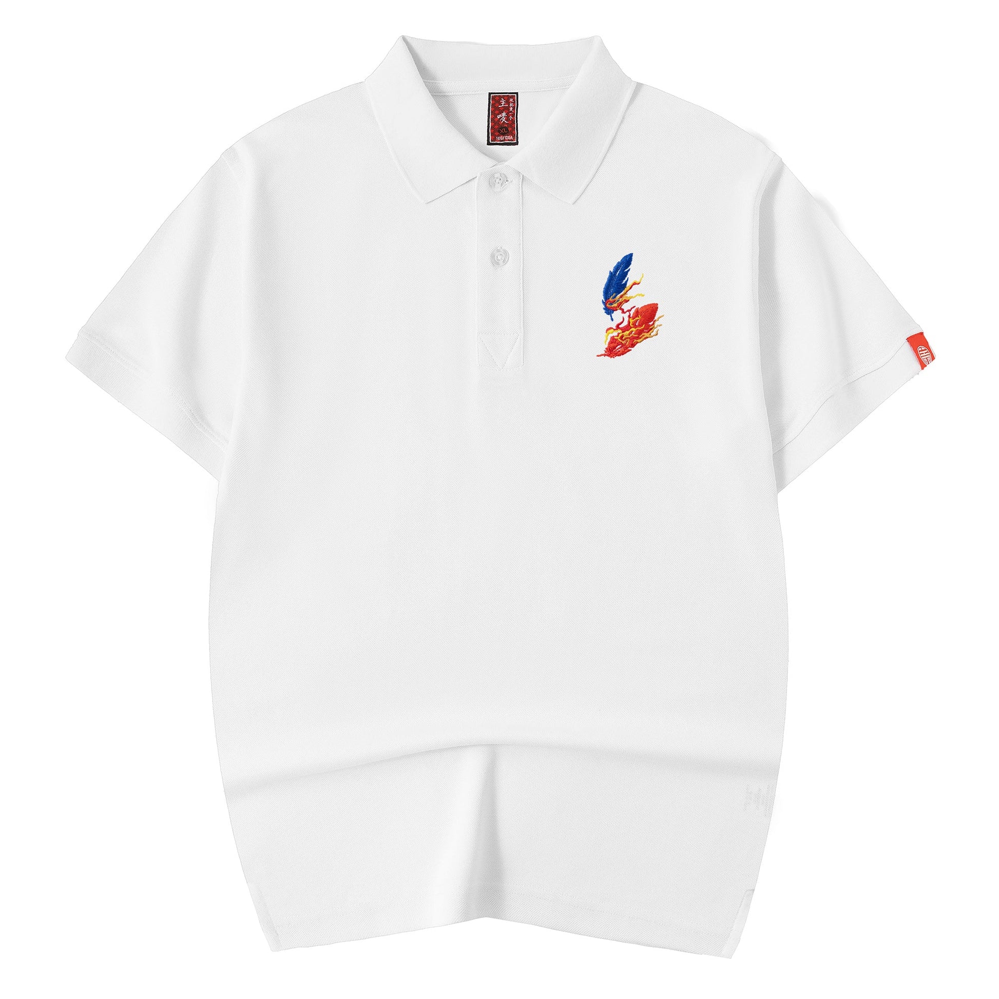 Flying Phoenix Embroidery Polo - Concordia Style Boutique