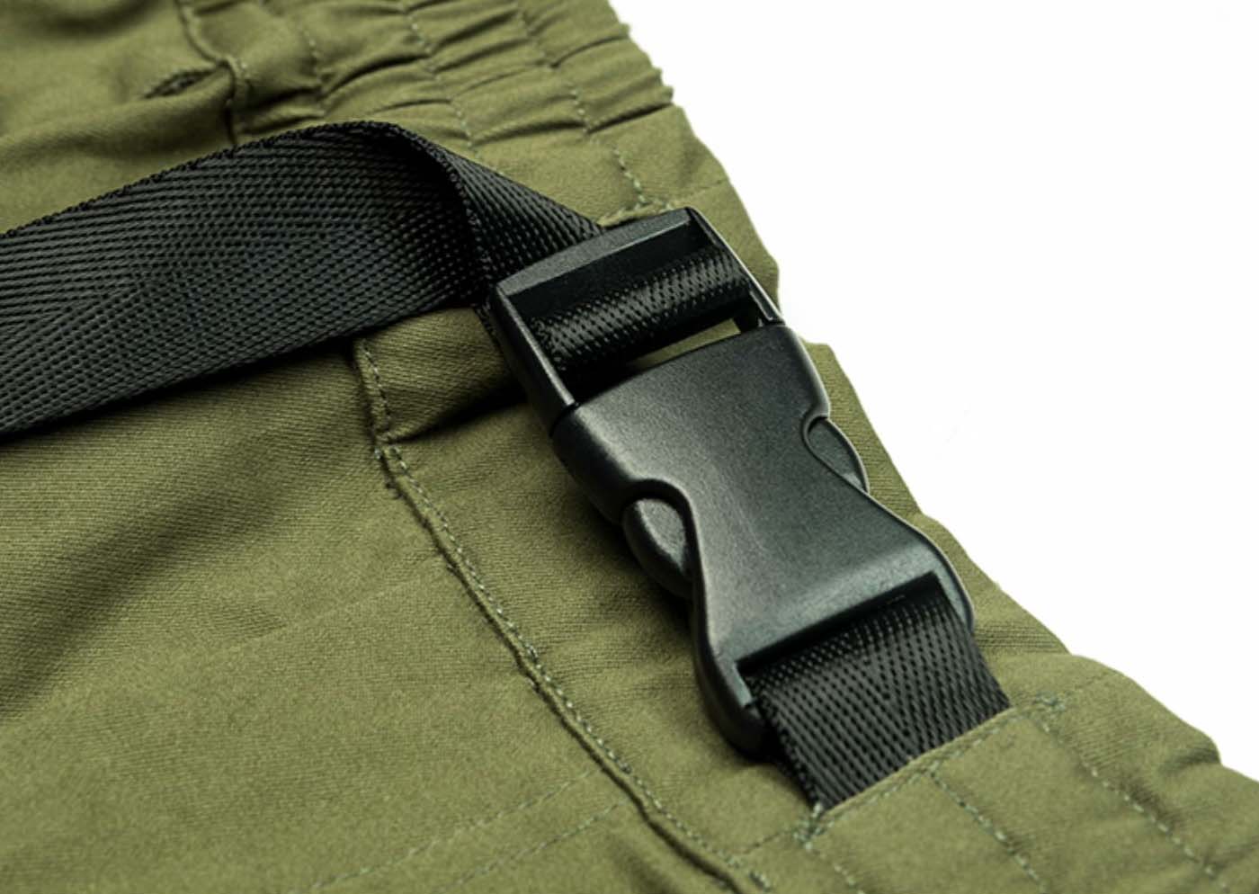 IBP332 Yin Yang Army Green Cargo Pants - Concordia Style Boutique