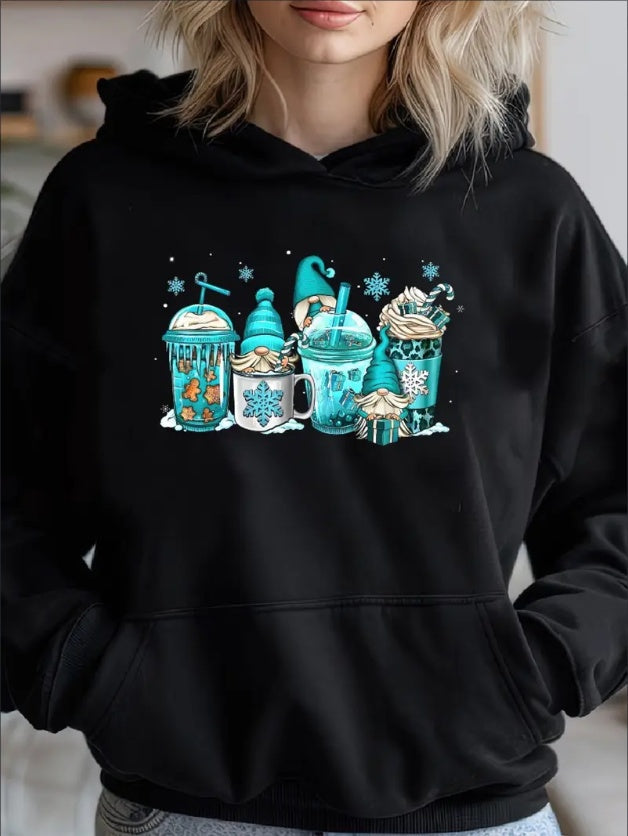 Women’s Christmas Gnomes Hoodie
