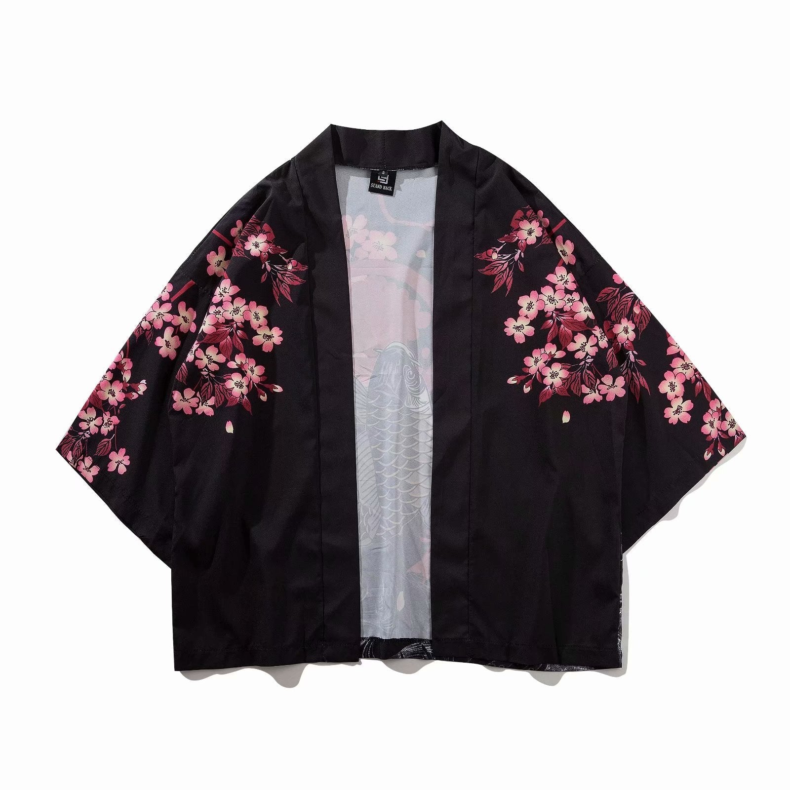 YC70018 Fish in the Pond Kimono - Concordia Style Boutique