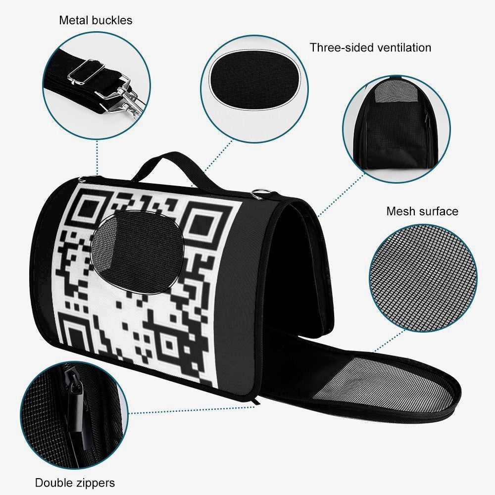 QR Code - Pet Carrier Bag - Premium New Arrival from Concordia Style Boutique - Just $21.50! Shop now at Concordia Style Boutique