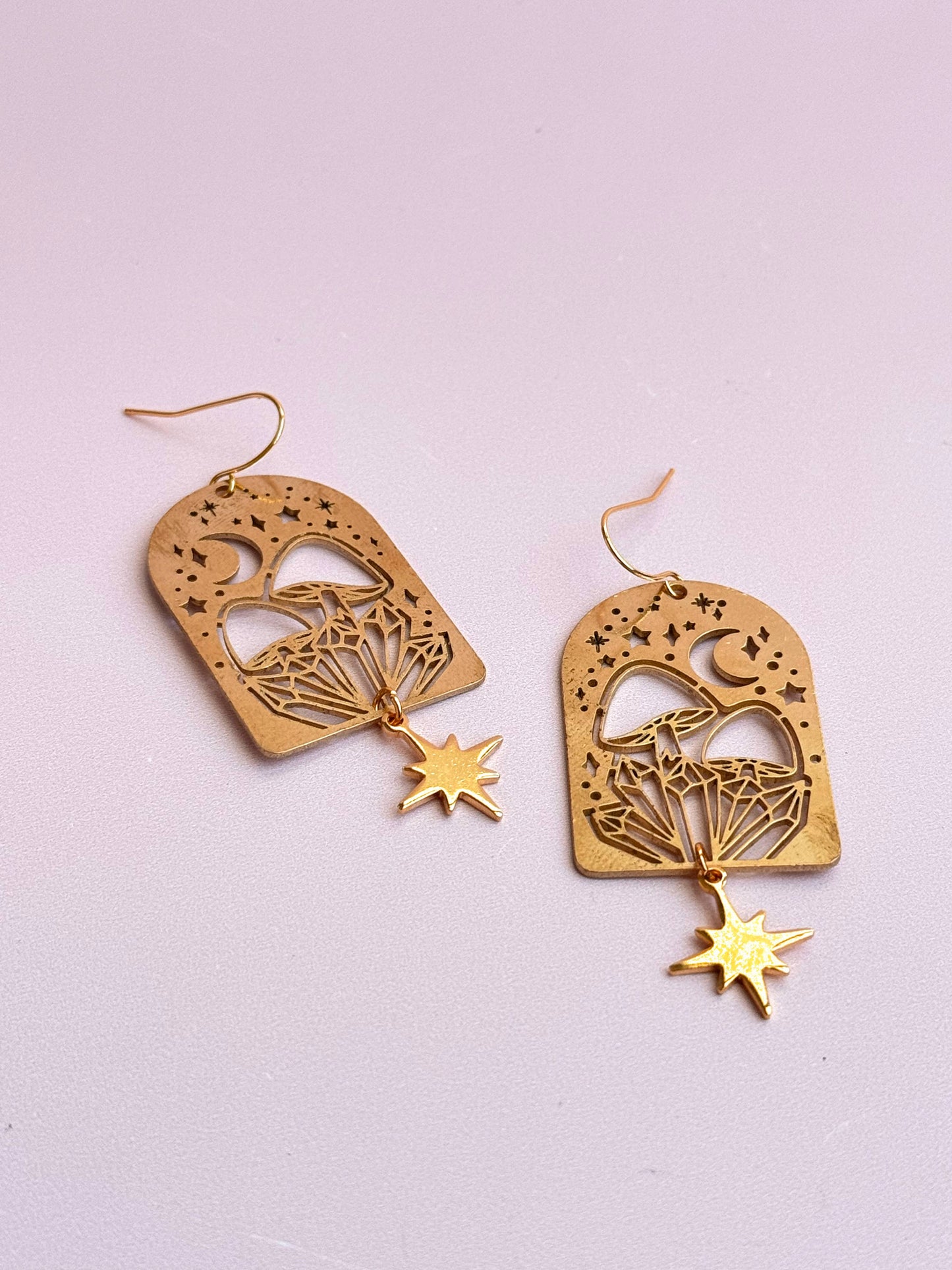 Sleepy Hollow Brass Dangles - Concordia Style Boutique