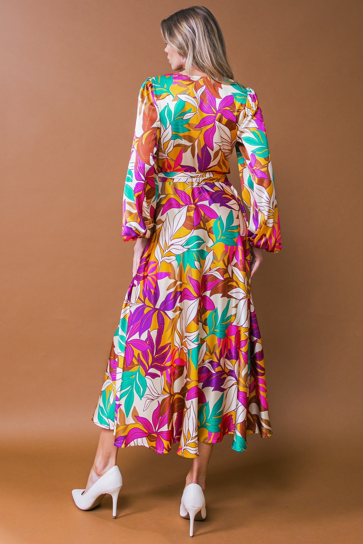 CAREFREE CONFIDENCE WOVEN MIDI DRESS - Concordia Style Boutique