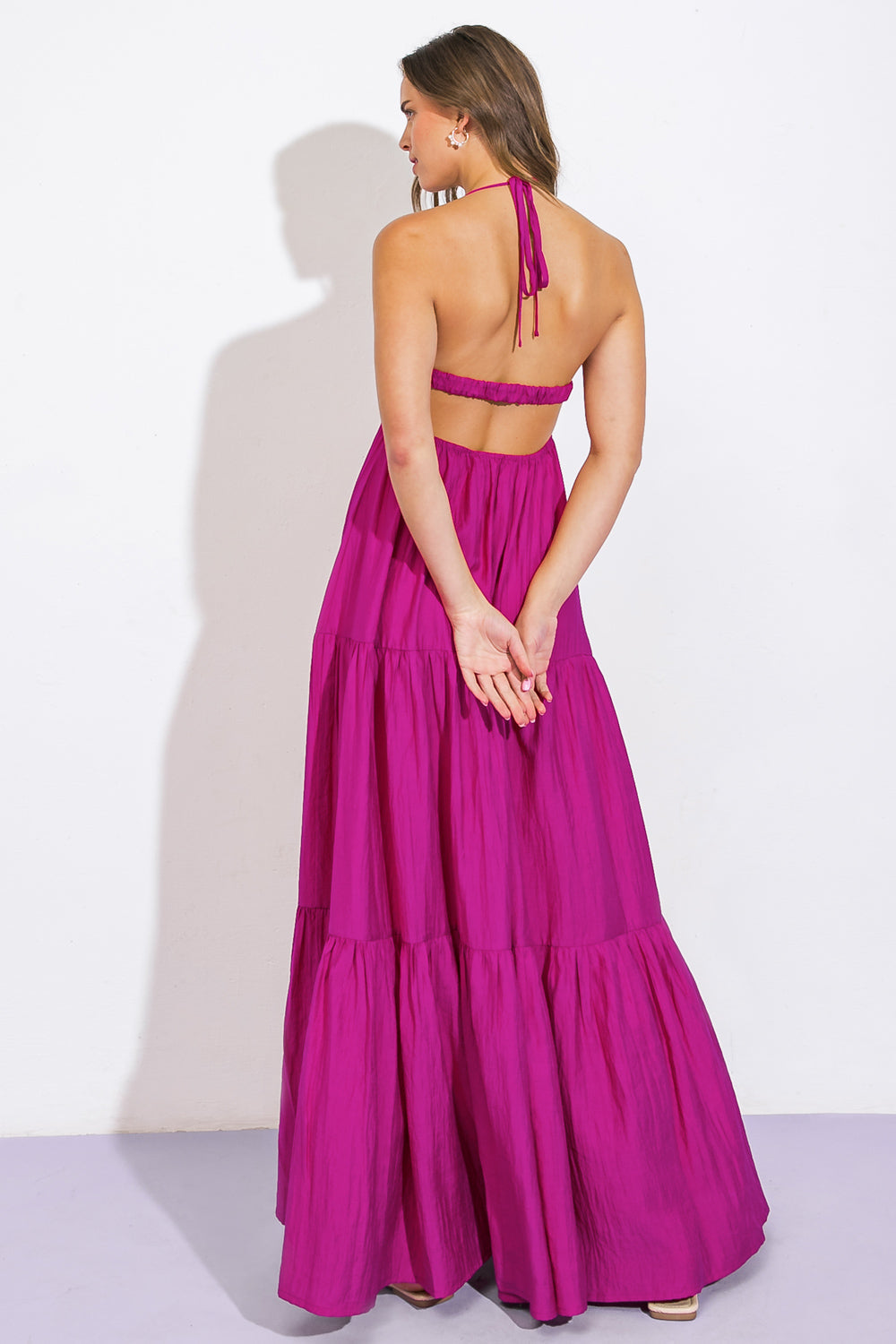 AFTER PARTY WOVEN MIDI DRESS - Concordia Style Boutique