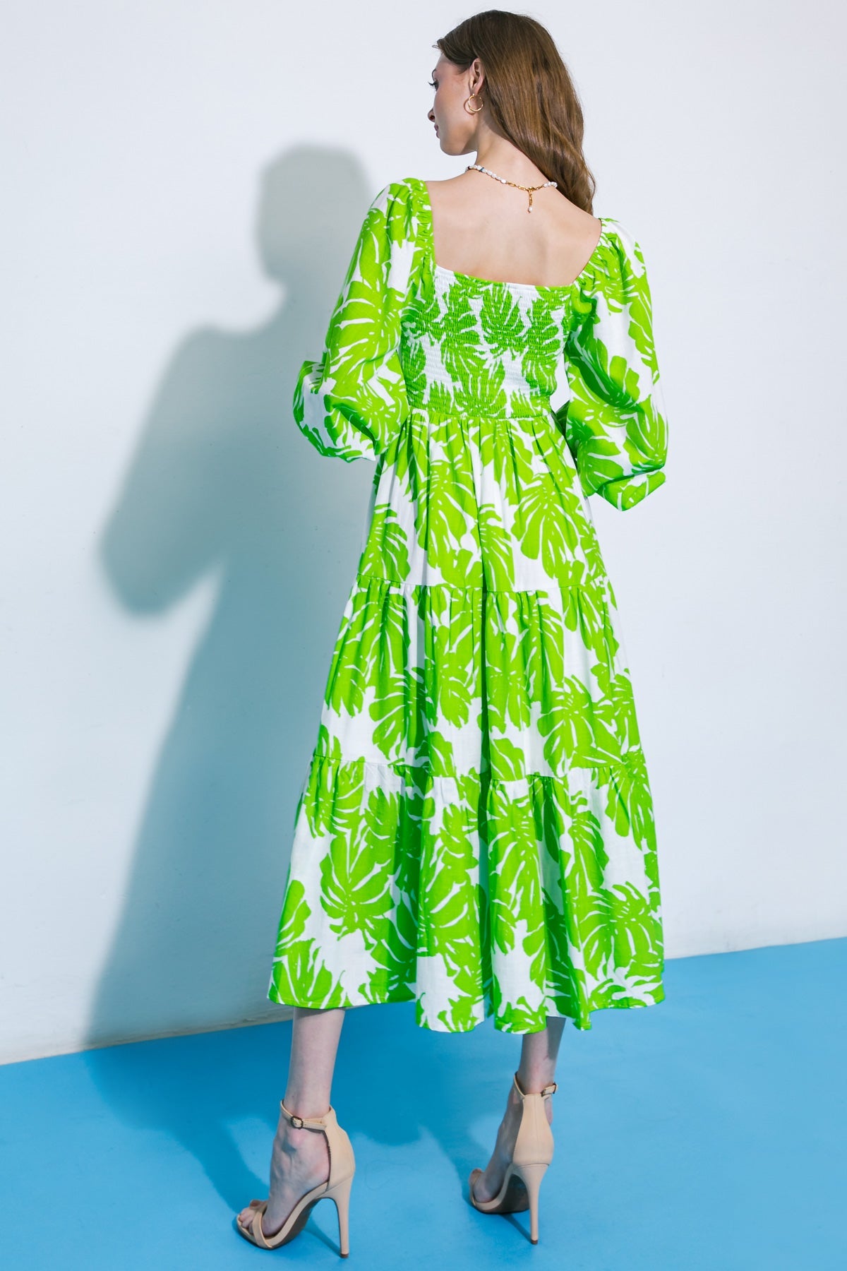 ALL THE DRAMA WOVEN MIDI DRESS - Concordia Style Boutique