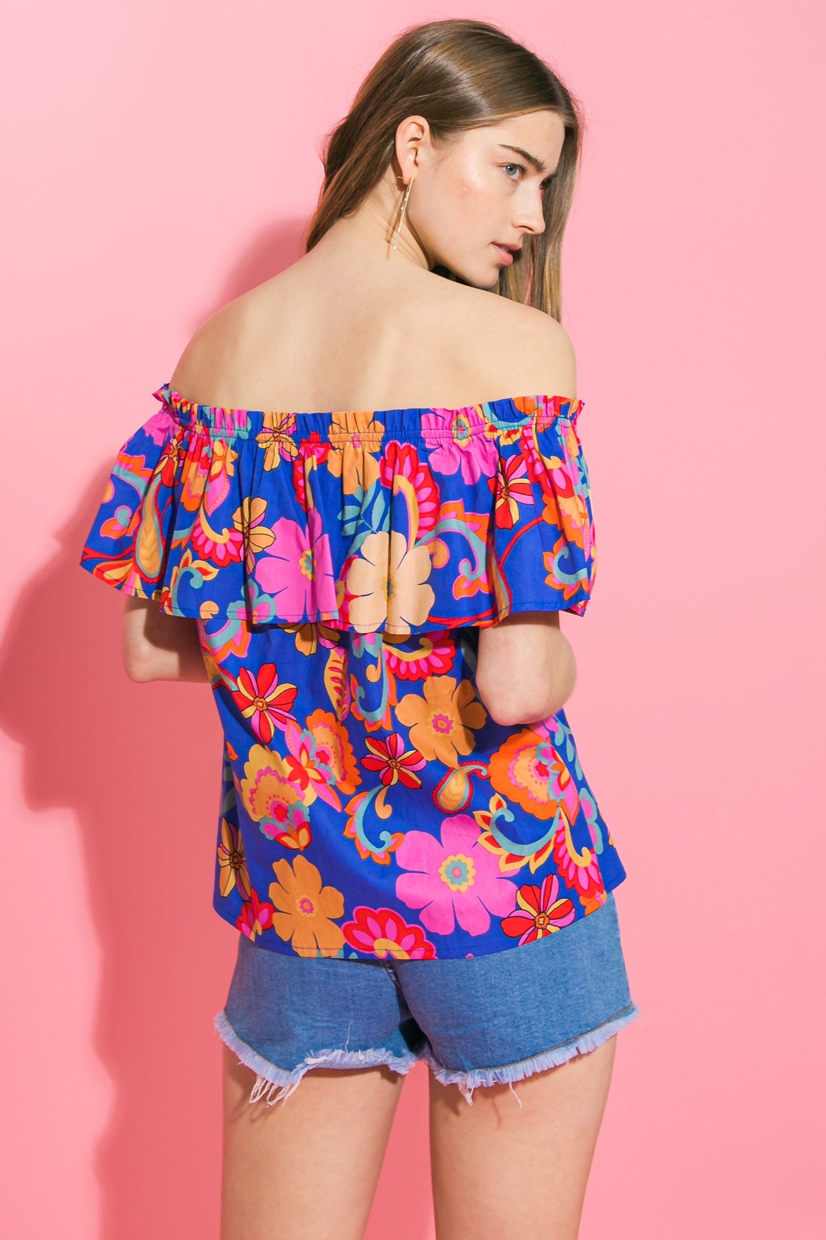 BELIEVE IN DESTINY POPLIN TOP - Concordia Style Boutique