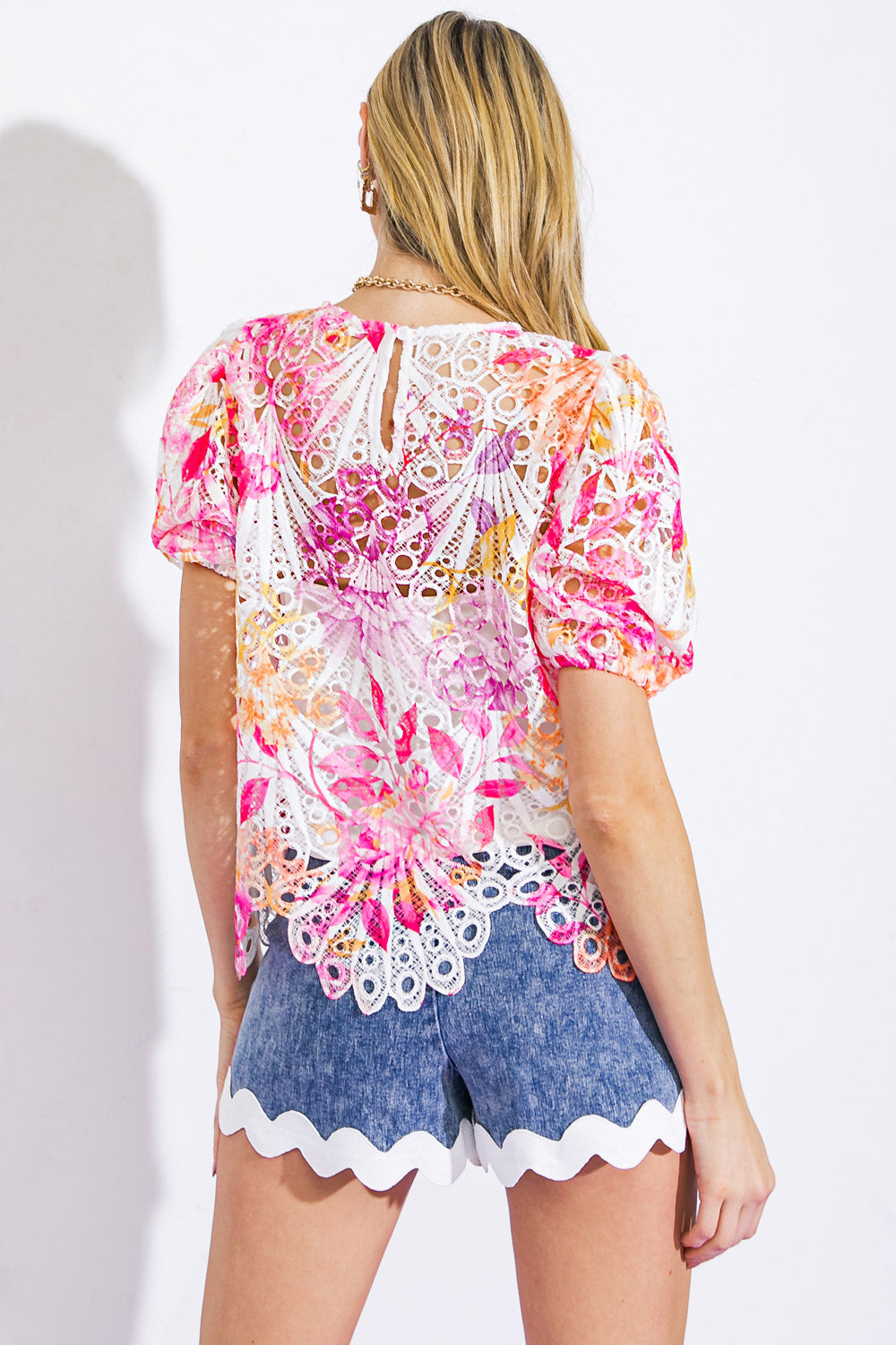 CAN'T BE OUTDONE WOVEN TOP - Concordia Style Boutique