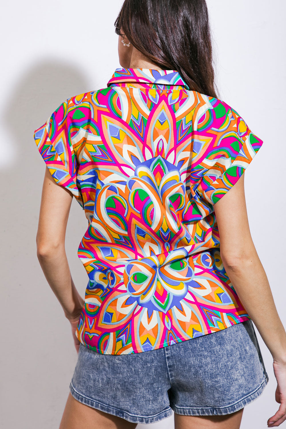 BEAUTIFUL BEGINNINGS WOVEN TOP - Concordia Style Boutique