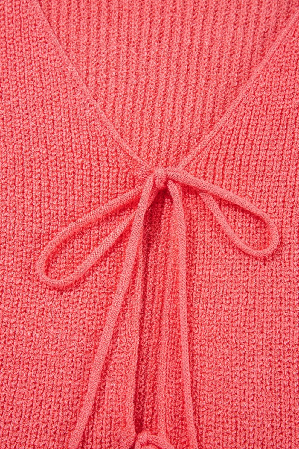 Double Tie V Neck Sweater Vest - Concordia Style Boutique