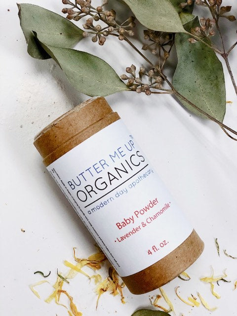 All Natural Talc Free Baby Powder / Organic Baby Powder / Feminine Powder - Concordia Style Boutique