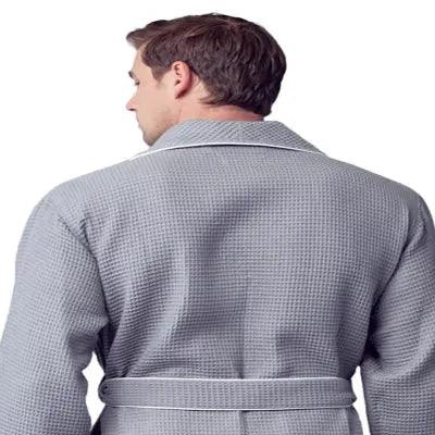 Premium Waffle Piping Robe for Men - Concordia Style Boutique
