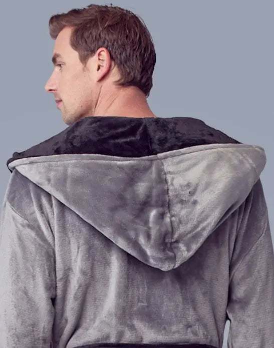 Men’s Robe with Hood – Ultra-Soft Plush Comfort for Everyday Use - Concordia Style Boutique