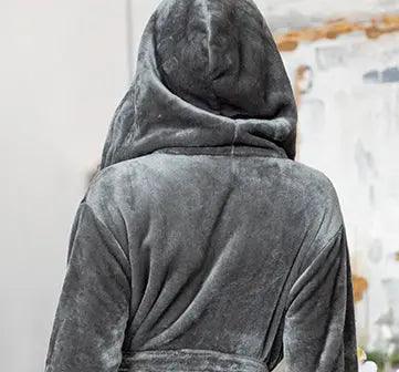 Women’s Plush Hooded Robe - Spa-Worthy Comfort at Home - Concordia Style Boutique