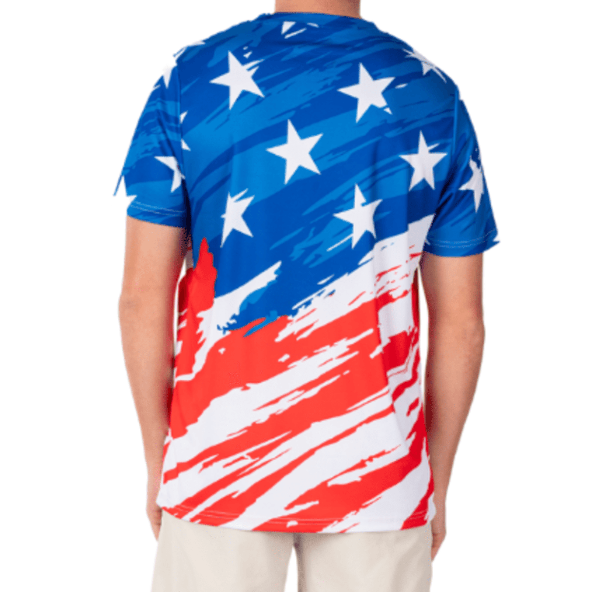 Men's Patriotic U.S.A. Quick-dry Jersey T-Shirt - Concordia Style Boutique