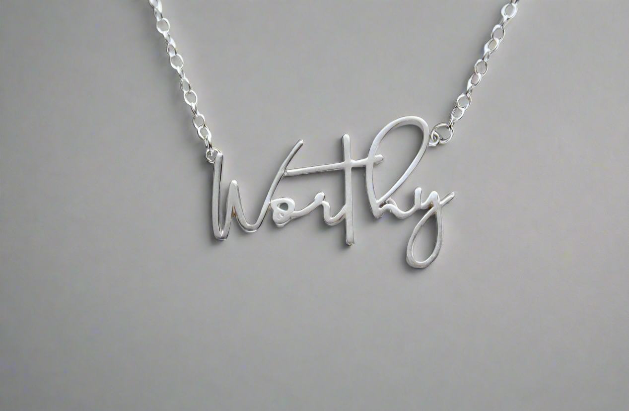 Worthy in Sterling Silver