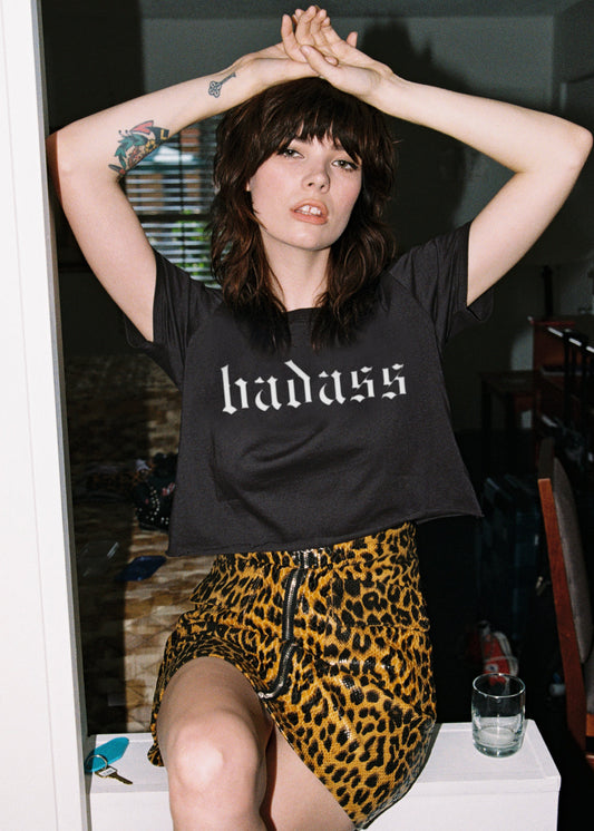 Cropped Badass Rock n Roll Shirt - Concordia Style Boutique