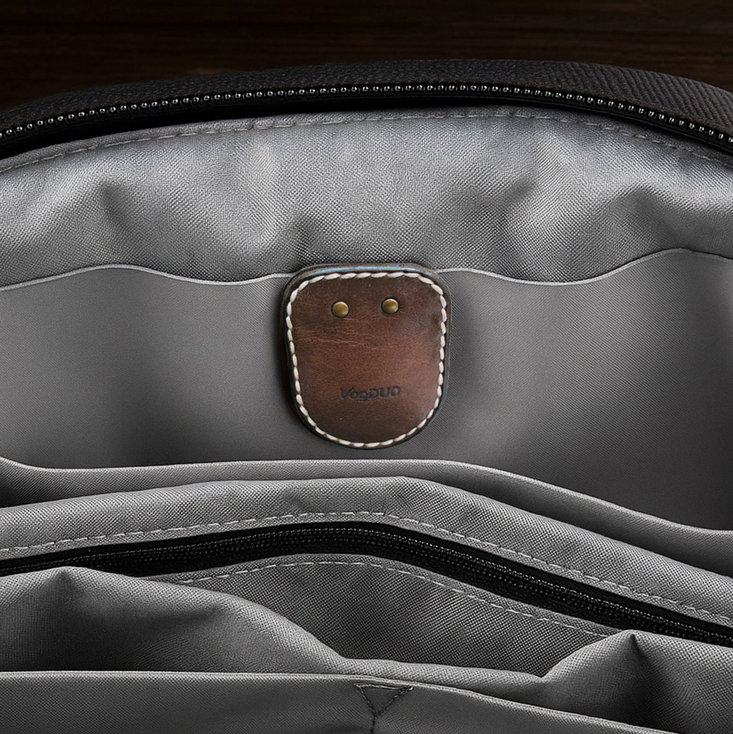 Brooch Pin Leather Case - AirTag