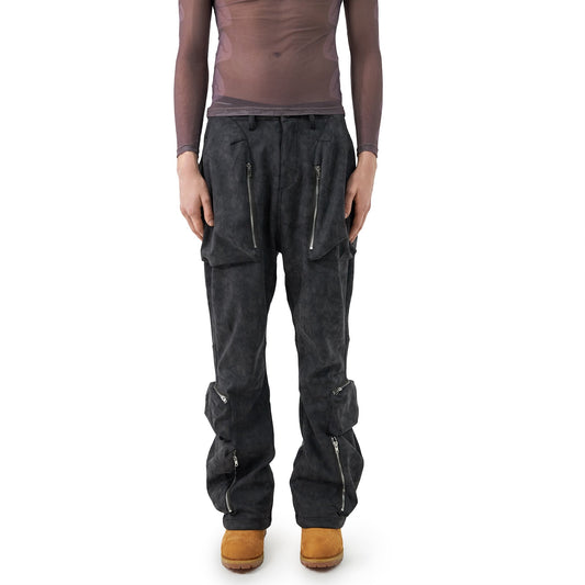 Baggy Cargo Pants Dark Gray - Concordia Style Boutique