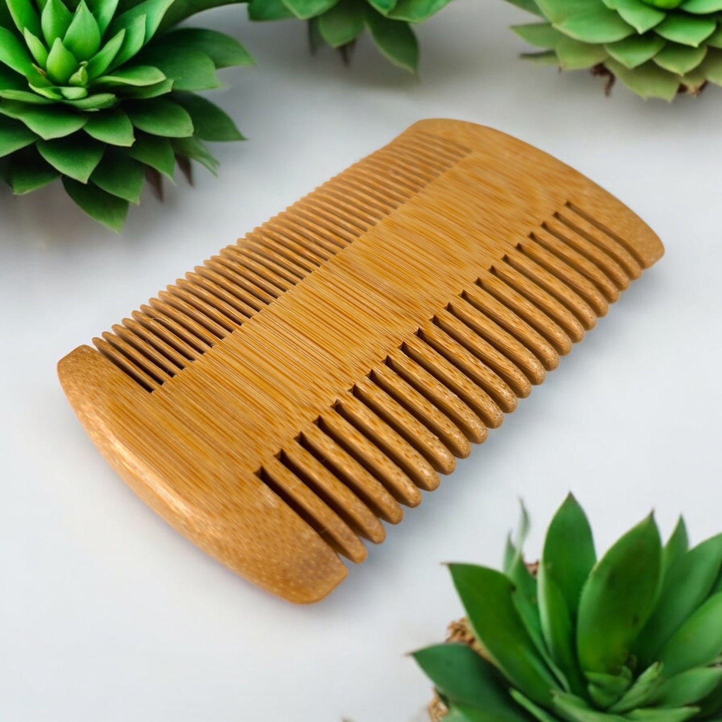 Bamboo Beard Comb | Double-Sided - Concordia Style Boutique