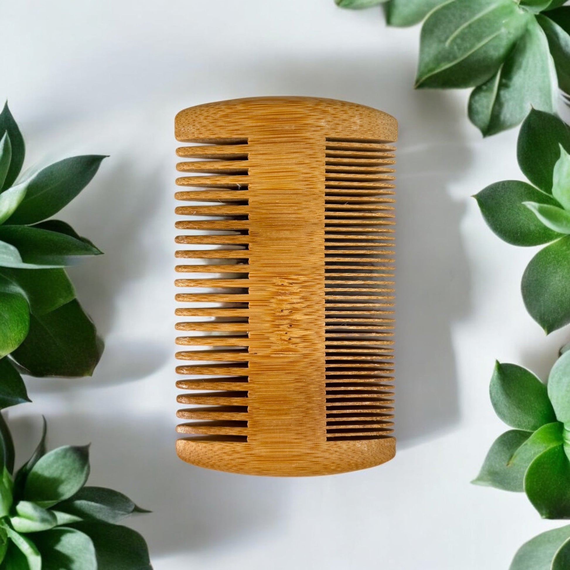Bamboo Beard Comb | Double-Sided - Concordia Style Boutique