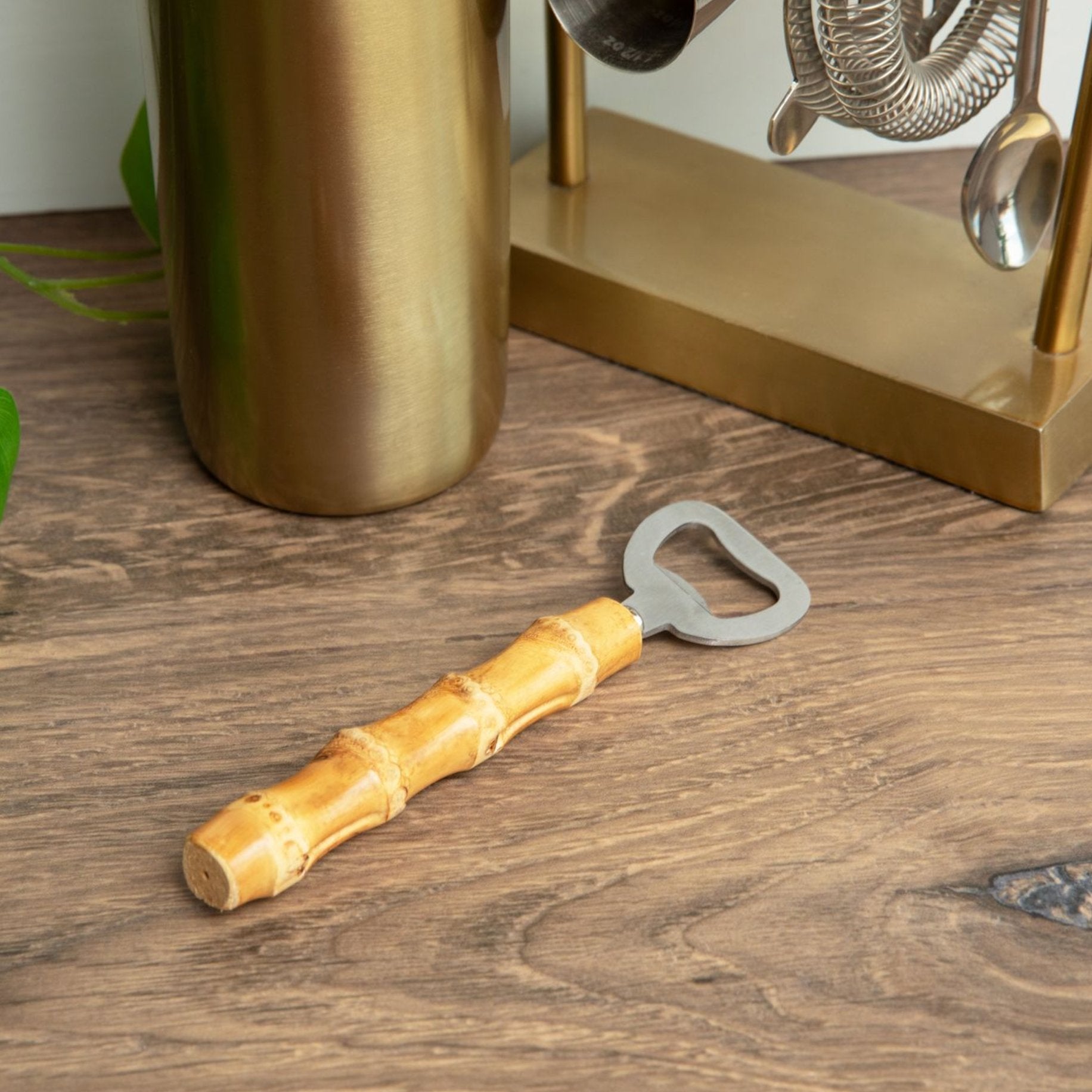 Bamboo Bottle Opener - Concordia Style Boutique